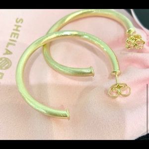 sheila fajl, every body’s favorite gold hoop